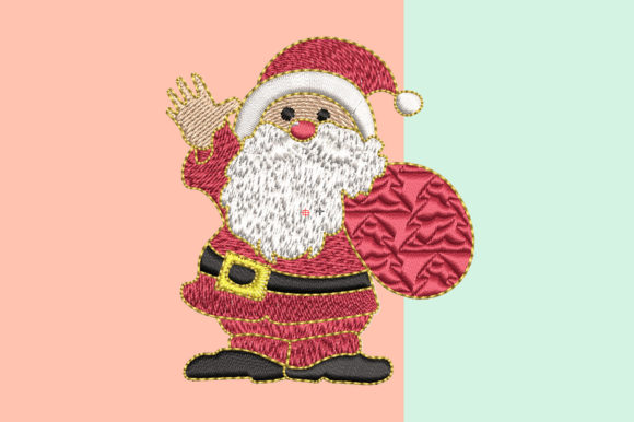 Hello Santa: A Designer’s Review for Holiday Embroidery