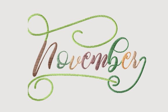 November Lettering: A Designer’s Review for Brand Merch