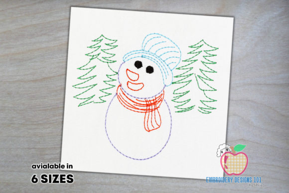 Review: Happy Snowman in Winter Embroidery Design